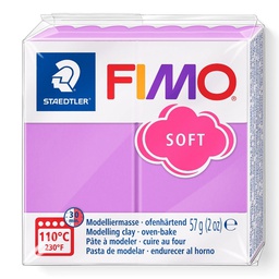 [S802062] Fimo soft boetseerklei 57g lavendel