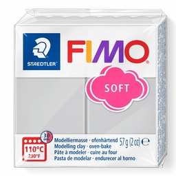 [S802080] Fimo soft Pâte à modeler, gris clair 8020-80, 57g