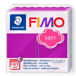 [S802061] Fimo soft boetseerklei 57g purperviolet