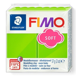 [S802050] Fimo soft Pâte à modeler, vert pomme, 8020-50, 57g