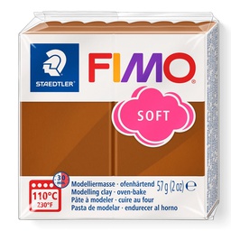 [S80207] Fimo soft Pâte à modeler, caramel, 8020-7, 57g