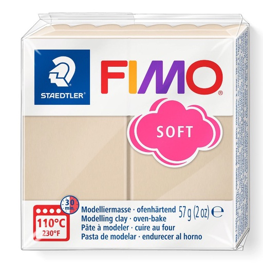 [S8020S#70] Fimo soft pâte à modeler 57g sahara