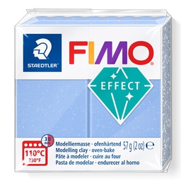 [S8020386] Fimo effect boetseerklei 57g blauw agaat