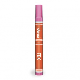 [0081475] Darwi Tex textielstift, 3mm, 6ml, roze (475)