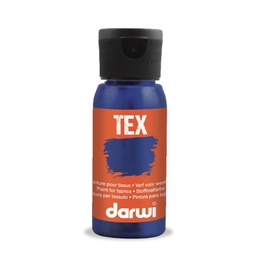[DA81#236] Darwi Tex textielverf, 50ml, Donkerblauw (236)