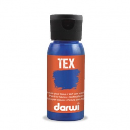 [DA0081256] Darwi Tex textielverf, 50ml, Ultramarijnblauw (256)