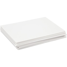 [262005] Foam bord, wit, 50 x 65 cm, dikte 5 mm, 1 vel