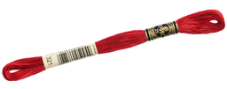 [DMC117MC#321] DMC 117 Mouliné Spécial 25 borduurgaren, 12 strengen, kleur 321, (Red)