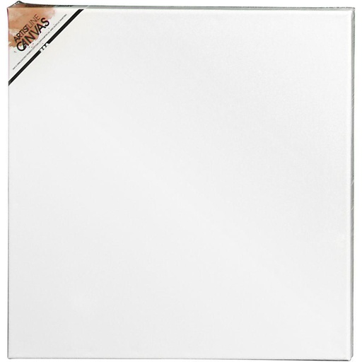 [101195] Toile Canvas Artistline, Dim. 40X40 cm, Profondeur 1,6 cm, Blanc, 1Pièce, 360 Gr
