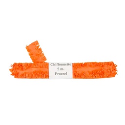 [2330#09] Froezelpapier 5 meter, Oranje