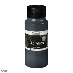 [006498-99] Creall Studio Acrylics acrylverf 1000ml Zwart