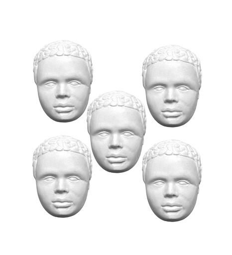 [PO0026] African Collection, Prince Head set de 5 pièces