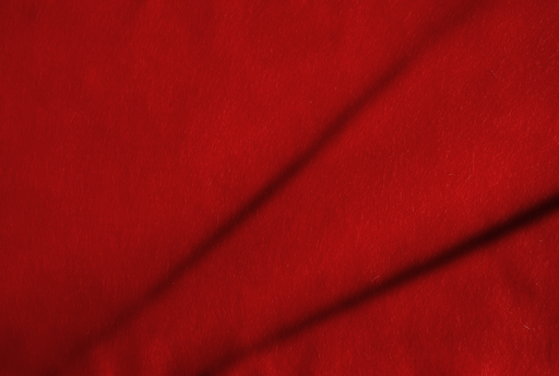 [2832#141] Feutre de bricolage (40% laine), largeur 180cm, épaisseur 1,5mm, 250gr/m, Rouge