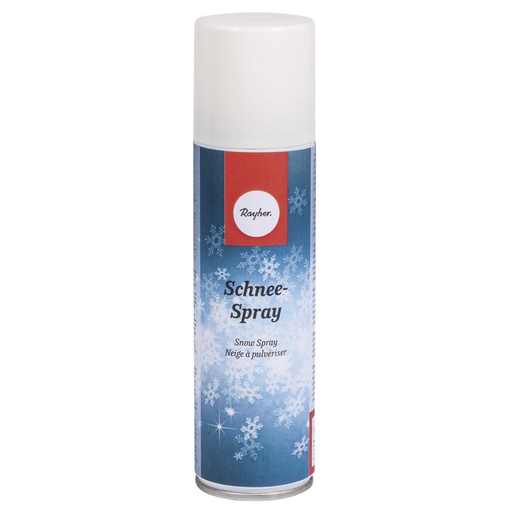 [R34003] Spray Neige, Convenant pour Polystyrène, Boîte 150Ml