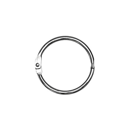 [R2520400] Metalen ringen, 25 mm - zak à 10 stuks, (boekbindersring)
