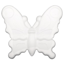 [R30060000] Styropor-vlinder, 12,5cm, plat