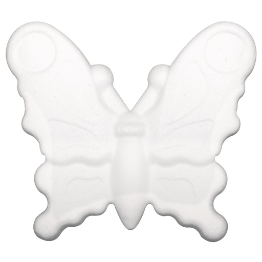 [R30060000] Papillon en polystyrène, 12,5 cm, plat