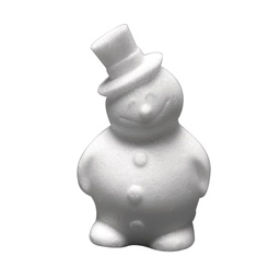 [R3324600] Styropor-sneeuwman, 17 cm