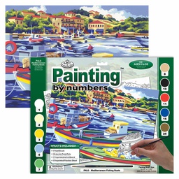 [RB-PAL6] Painting by Numbers 286x390mm Volw, Mediterranean Fishing
