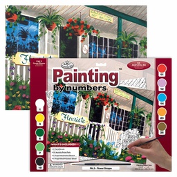 [RB-PAL#3] Painting by Numbers 286x390mm Volw, Flower Shoppe