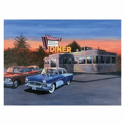 [RB-PAL28] Painting by Numbers 286x390mm Volw., 50'S Diner