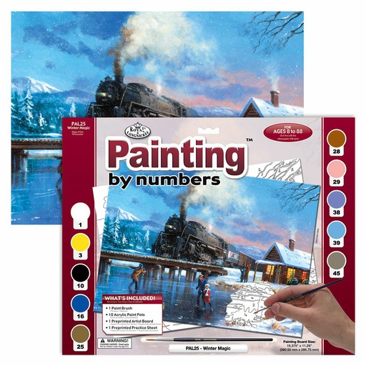 [RB-PAL#25] Painting by Numbers 286x390mm Volw.