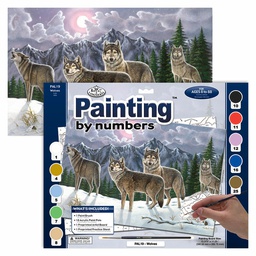 [RB-PAL#19] Painting by Numbers 286x390mm Volw., Wolves
