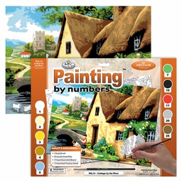 [RB-PAL14] Painting by Numbers 286x390mm Volw., Cottage By The River