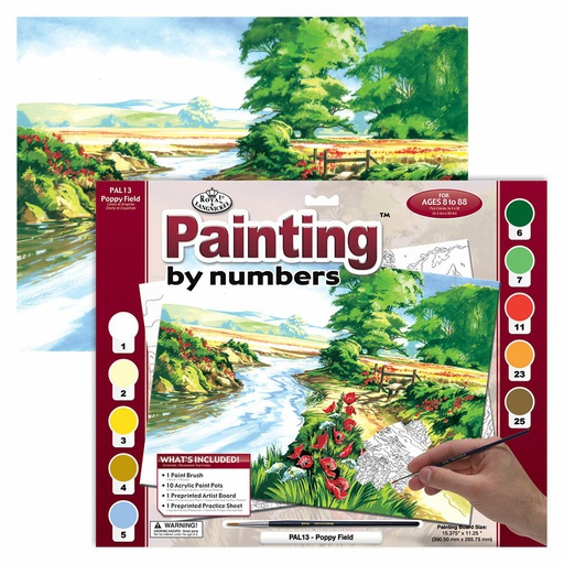 [RB-PAL#13] Painting by Numbers 286x390mm Volw.