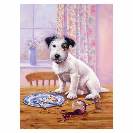 [RB-PJS#63] Painting by Numbers 225x305mm, Hungry Hound