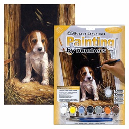 [RB-PJS58] Painting by Numbers, 225x305mm, Beagle Puppy