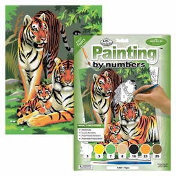 [RB-PJS#27] Painting by Numbers 225x305mm, Tigers