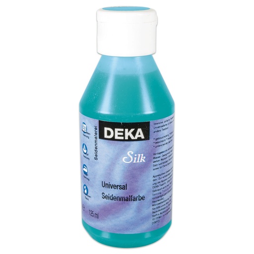 [DEKS125#058] Deka Silk peinture de soie, 125 ml, Bleu Turquoise (058)