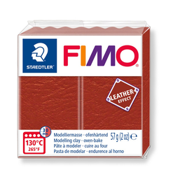 [S8010749] Fimo leather-effect 57 g roest