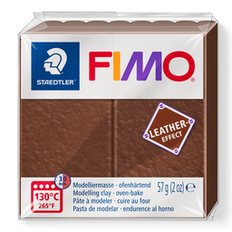 [S8010#779] Fimo leather-effect 57 g noot