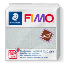 [S8010#809] Fimo leather-effect 57 g duifgrijs