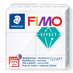 [S8020052] Fimo effect boetseerklei 57g metallic wit