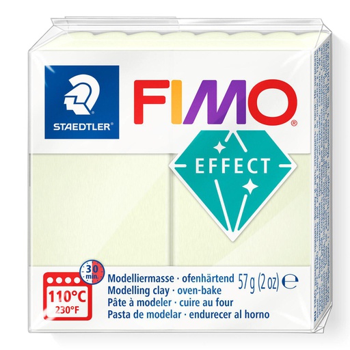 [S8020E#04] Fimo effect pâte à modeler 57g phosphorescent