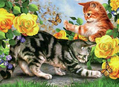 [RB-PJL#45] Painting by Numbers 286x390mm, Kitten Play