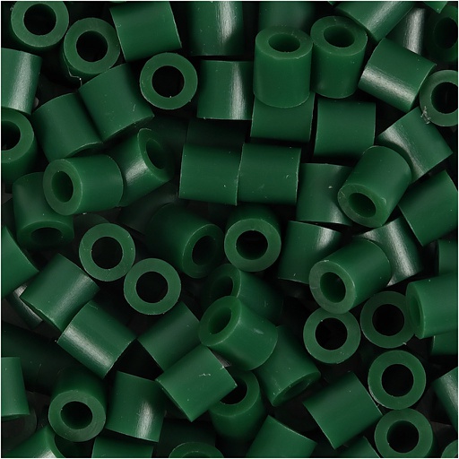 [CR751381] Perles à repasser, dim. 5x5 mm, diamètre intérieur 2,5 mm, medium, vert (32230), 6000 pièce/ 1 Pq.