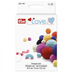 [624190] Prym Love Pompon set mint, 1 set