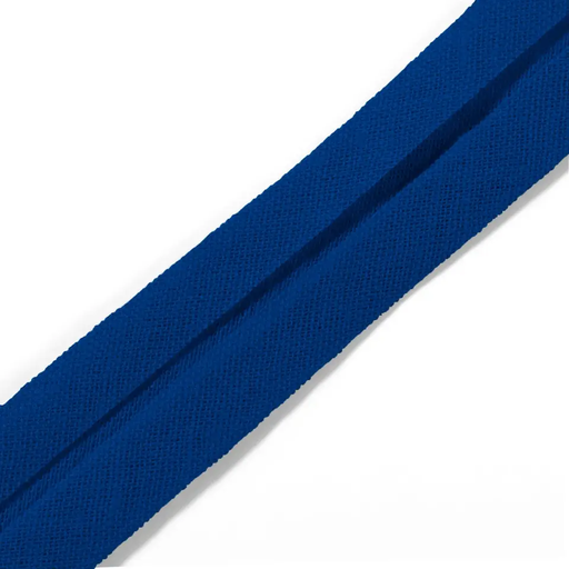 [9032#54] Biais coton 40/20 mm bleu, 30 m