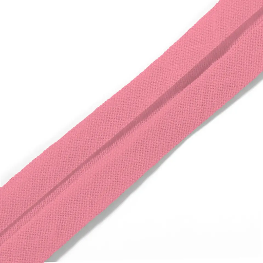 [9032#79] Biais coton 40/20 mm rose pastel, 30 m