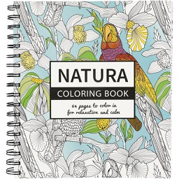 [CR19262] Kleurboek, Natura, afm 19,5x23 cm, 64, 1 stuk