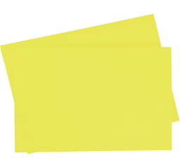[065911] Plakkaatkarton 380g/m², 48x68cm, 1 blad, fluorescent lemon yellow