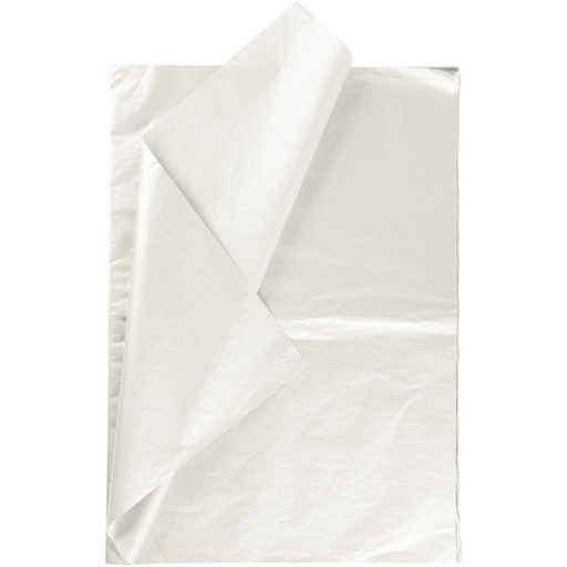 [FOL900#00] Papier de soie 20g/m², 50x70cm, 26 flles, blanc