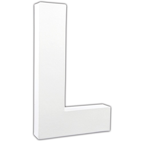 [DE-ABC#711] Décopatch lettre "L", 20,5cm