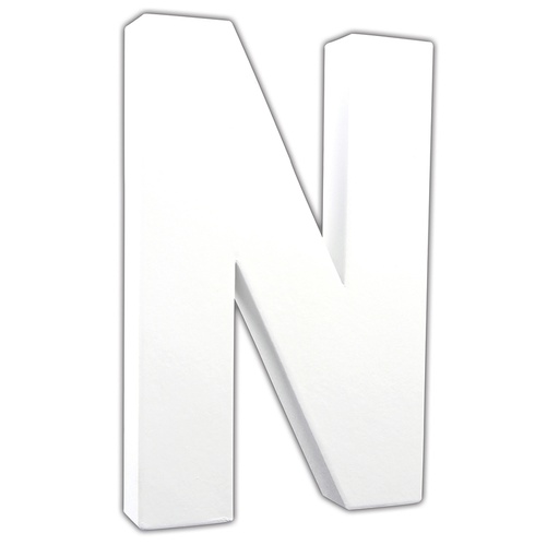[DE-ABC#713] Décopatch lettre "N", 20,5cm
