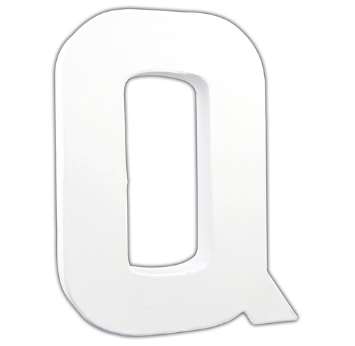 [DE-ABC#716] Décopatch lettre "Q", 20,5cm