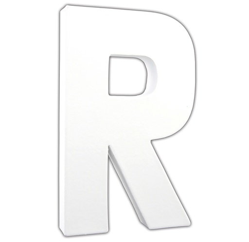 [DE-ABC#717] Décopatch lettre "R", 20,5cm
